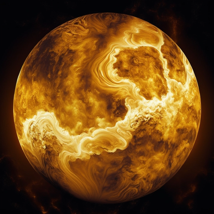 a depiction of a powerful Venus